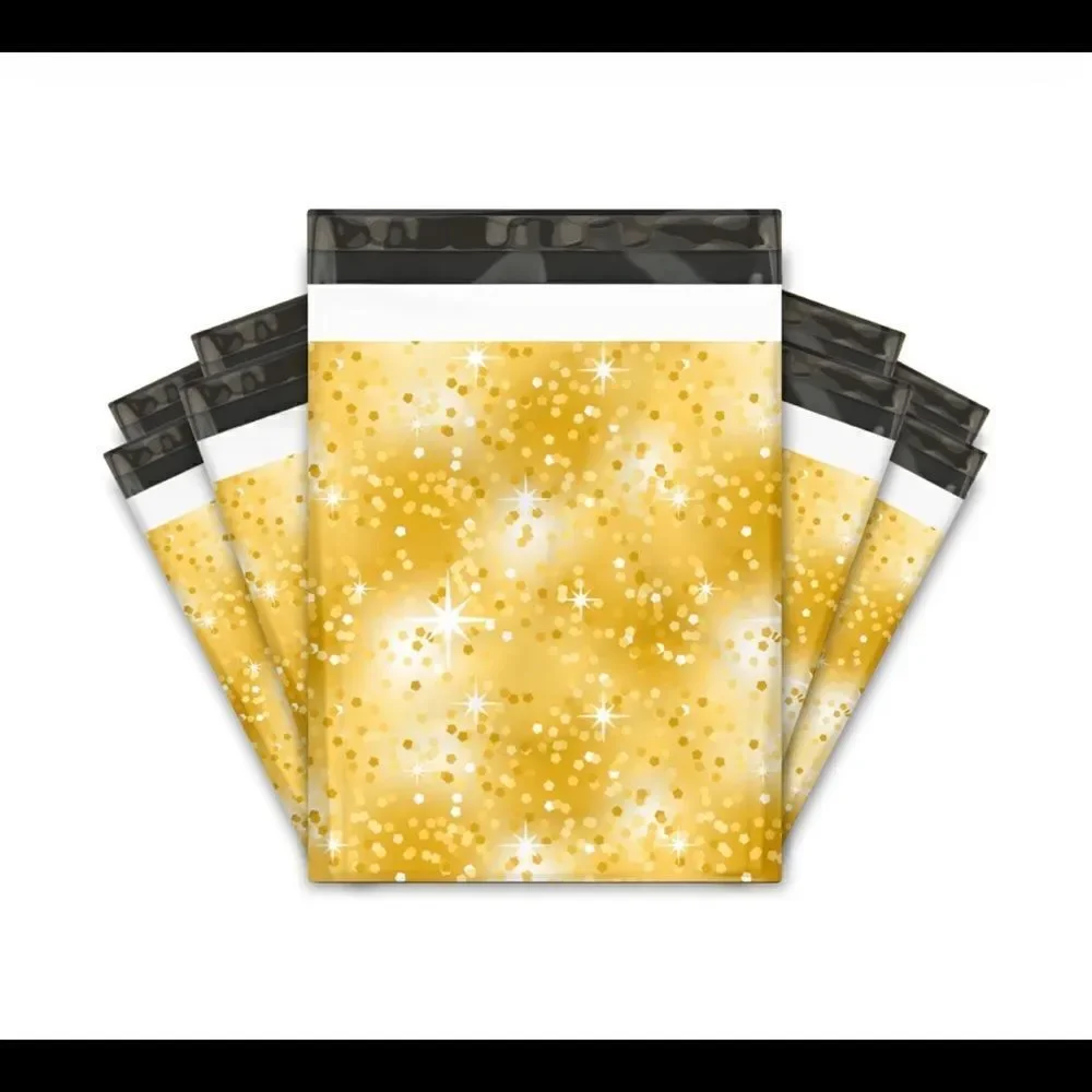 Poly mailers MIX 6x9 10x13 12.5x15 14x17 bubble mailers 6.5x10 35 stickers 1.5”